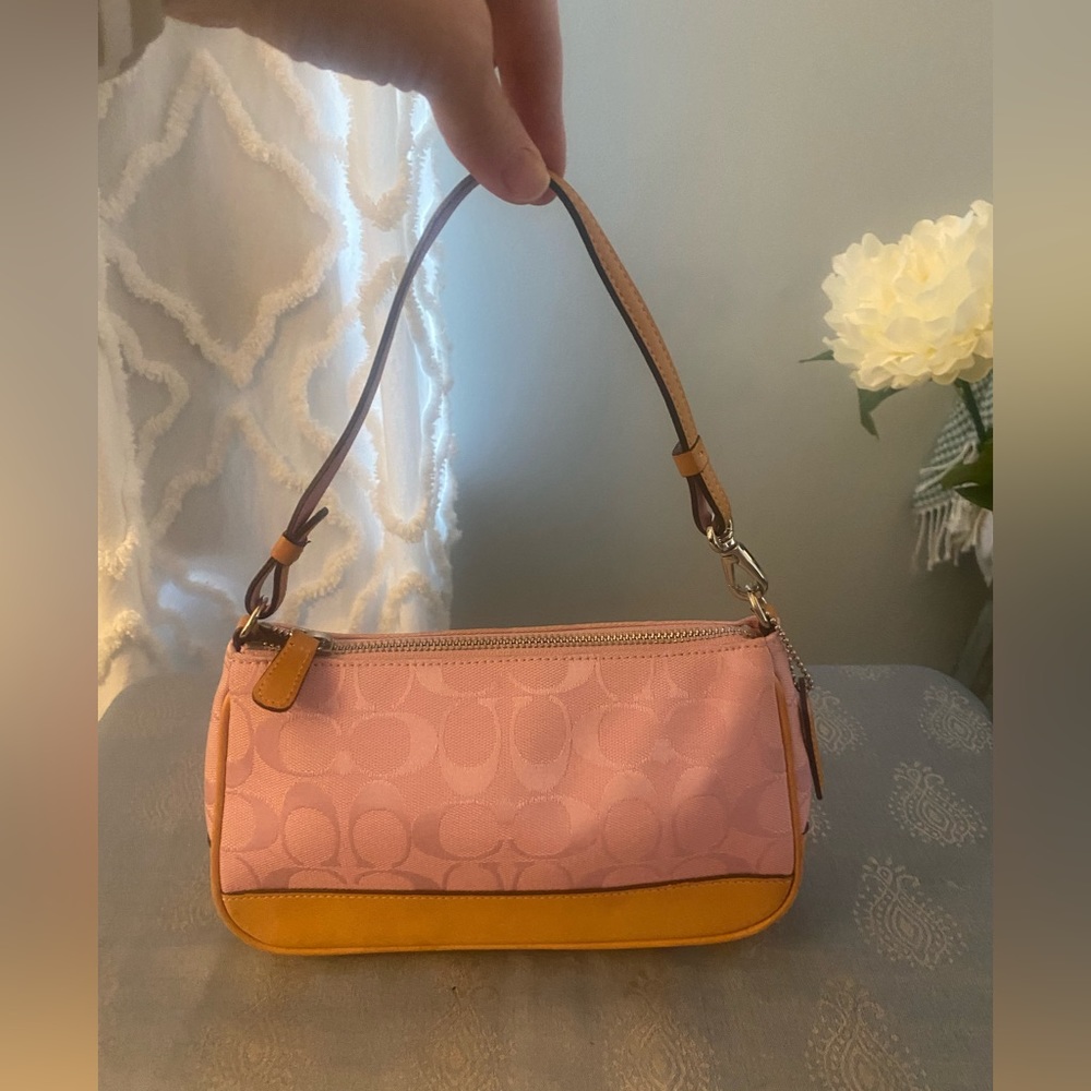 My first Coach bag in pink!